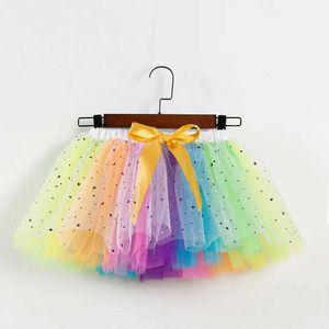 Bpyh tutu jurk peuter meisjes tutu rok rok bloem geplooide prinses rokken korte broek onder kinderen 2 3 4 5 6 jaar dans elastische taille rok mini d240507