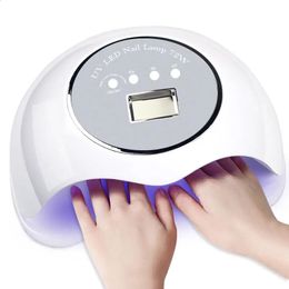 BQ72W UV LED NAIL LAMP TWEE HANDEN GEL POOLPOLKING Dual Led Nails Dryer met 36leds 240415