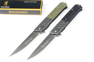 BR A02 Assisted Flipper Zakmes 440C Blade Staal G10 Hoofd Handvat Outdoor Camping Pocket Zakmessen