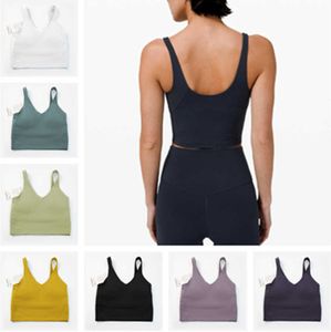 Soutien-gorge Aligner Yoga Sport High Impact Fitness Seamless Top Gym lulus Femmes Active Wear Workout Vest Sports Tops Même Style Discount Sale 23ess Advanced design