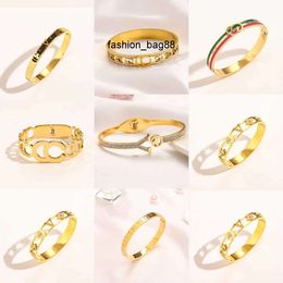 Bracelet 18k luxe or bracelet conception lettres pour femmes diamant perle bracelet mode bijoux fête mariage accessoires amoureux cadeaux