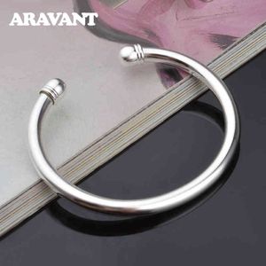 Armbandbangle Designer 925 SILVER 5MM DUBBELE KRAAD Open manchet armbandenbangles voor vrouwenjubileum sieraden