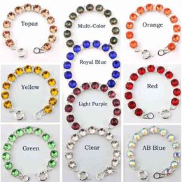 Bracelet armband Designer B1484 Damesronde Glas Crystal Bubble Dot Statement armbanden voor vrouwen tennis sieraden Groothandel