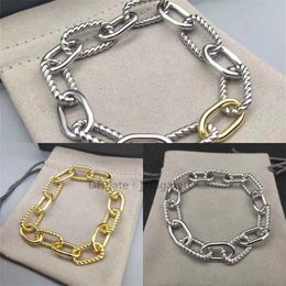 Bracelet bracelets bracelet de luxe bijoux bijoux de créateur femme bracelet à breloques en cuivre femmes marque hommes chaîne mode poignet pour femmes