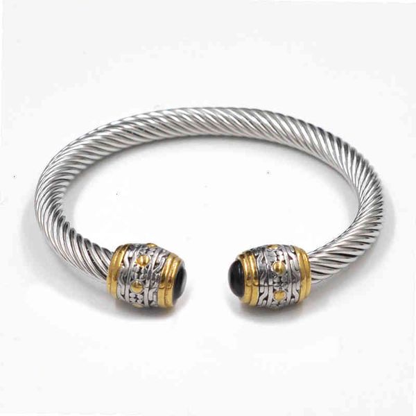 Bracelet Charme Or Argent Marque Câble Torsadé Bijoux Multi Bracelets Designer Femmes Hommes Bracelet Vintage Mode Bracelets Manchette Unique Cadeau4HD5