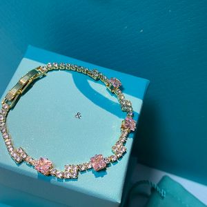 Armband designer armband luxe armband armbanden ontwerper voor vrouwen ontwerp diamant mode effen kleur armband Valentijnsdag geschenksieraden geschenkdoos erg leuk