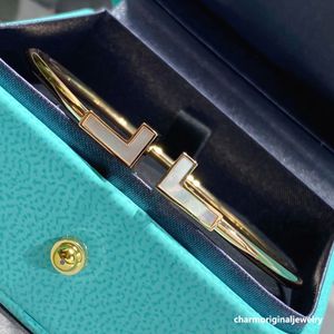 armbandontwerper T armband voor vrouwelijke designer sieraden goud armband armbanden voor vrouwen tbangle gepersonaliseerde armbanden zilveren armbanden