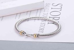 Bracelet Dy Hook Charm Women Fashion Sieraden Accessoires Atmosfeer Platinum Vergulde mannen ED Draad Hennep Selling6055474