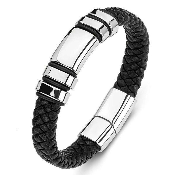 Bracelet pour hommes haut de gamme et niche corde tressée bracelet bracelet chinois style cool noir à la mode