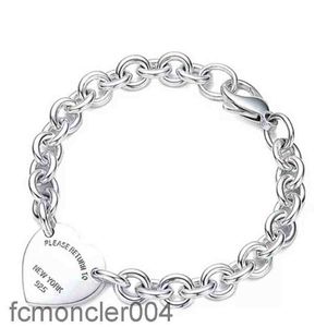 Armband voor vrouwen sterling zilveren hartvormige hanger o-vormige ketting hoogwaardige luxe merken juwelen vriendin cadeau co g220510 xvrw