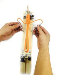 Armband Breigereedschap Polsband DIY Hout Paracord Jigs Maker Gift 2 Stuk 240117