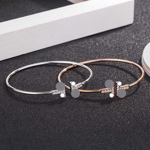 armband nagel armband minimalistische unisex manchet Bangle vrouwen armband open prachtige armband minnaar delicated sieraden ketting set cadeau