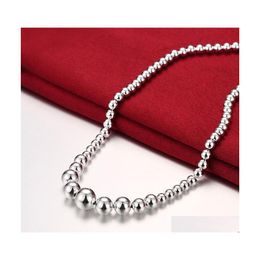 Bracelet Collier Top Quality Quality Pled Pleads Chains Fashion Jewelry Party Gift Pack pour les femmes 56 E3 Drop Livring Sets DHY6B