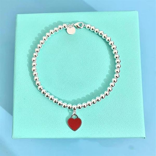 Pulsera simple diseñador de lujo para hombres Mujeres pareja Placa de plata Relleno tierra chakras carta Hebras cadena día de acción de gracias Regalos f189Y