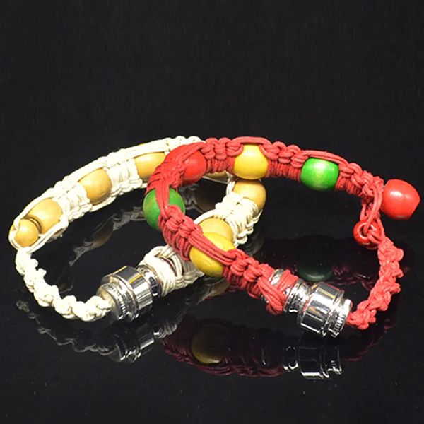 pulsera pipa de fumar para tabaco sneak a toke discreto click n vape pipa de metal