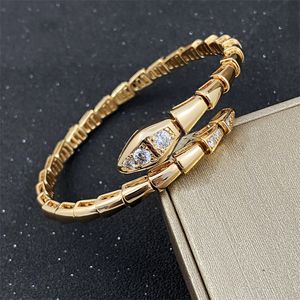 bracelet serpent bracelet réglable bracelet design bracelet en or bijoux de luxe femmes bracelets titane acier inoxydable plaqué or non allergique ne se fane jamais