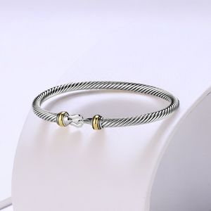 Bracelet Twist Classic armband Designer dames mode goud sier diamant populair sieraden feest bruiloft geschenk groothandel dhgate