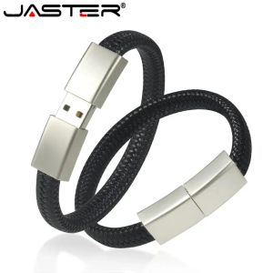 Bracelet USB Flash Drive 64 Go de bracelet noir