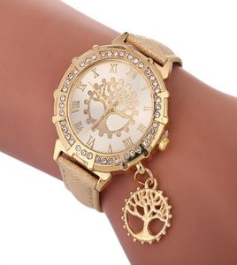 Armband Watch Life of Tree Pattern Pols Watch Woman Surface8078061