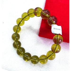 Armbanden 0 Certificaat 10mm Natuurlijk Groen Mexico Hemelsblauw Amber Kralen Armband 7,5