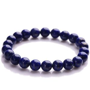 Bracelets 4A Bracelets en cristal de Lapis Lazuli naturel