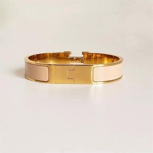 Bracelets Bracelet de bijoux de créateur Bracelet de haute qualité en acier inoxydable pour hommes, boucle en or de 18 couleurs, taille 17 19 pour hommes et femmes273h