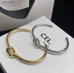 Armbanden Designer Knooparmband Polsbandje Manchet voor Dames Mode Zilveren Armband Hoge Kwaliteit Bruiloft 240228