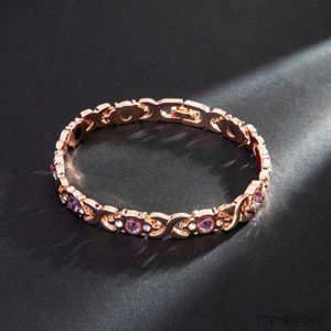 Pulseiras Moda Mulher Sensual Perda de Peso Pulseira Energia Saudável Cor Magnética Pulseira Jóias Rosa Presente Feminino R230614