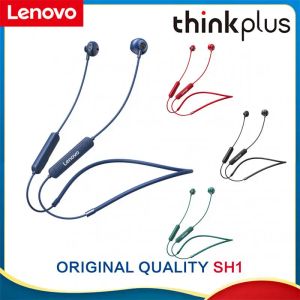 Bracelets Lenovo SH1 True Bluetooth 5.0 Casque sans fil Cold Moupé semi dans l'oreille Musique Running Imperproof Headphone Hifi Sports Earbuds