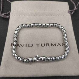 Armbanden Nieuwe DY Circle link Chain designer armband voor dames Cubaanse kettingen diamanten Mode Retro Luxe Verjaardag Populair in Europa en Amerika 240228
