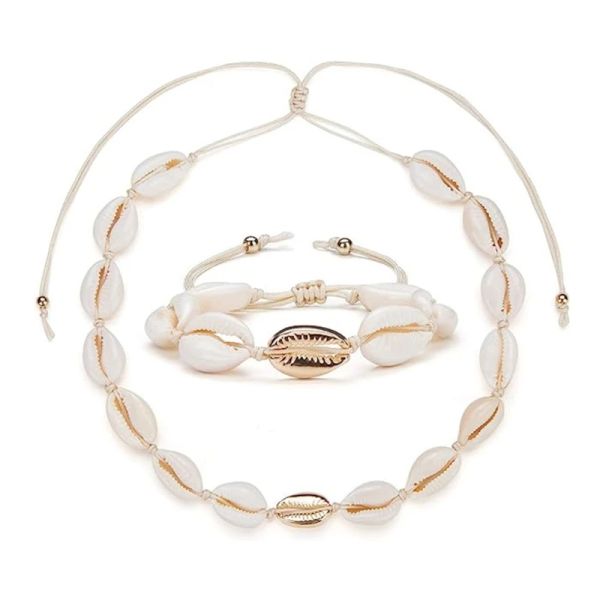 Bracelets coquilles bracelets chevilles coquilles naturelles perles de coquilles