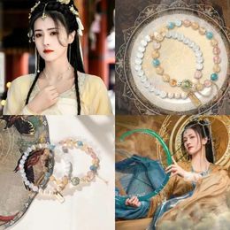 Bracelets TV Till The End of The Moon Official Tan Taijin Ming Ye Xiwu Luo Yunxi Sang Jiu Bai Lu Bracelets Round Bangles Beaded Jewellery