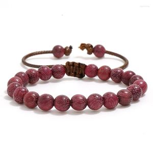 Armbanden hout kralen armband voor mannen Tibetaanse boeddhistische meditatie mala gebed kralen elastisch