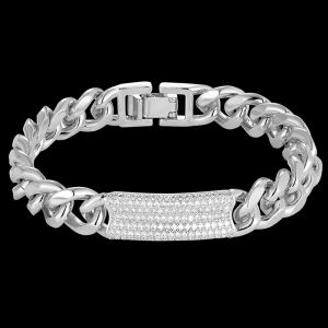 Armbanden zlxgirl sieraden perfecte zwarte mirco verharde heren koperen armband voor bruiloft sieraden merk kubieke zirkoon verklaring punk armbanden