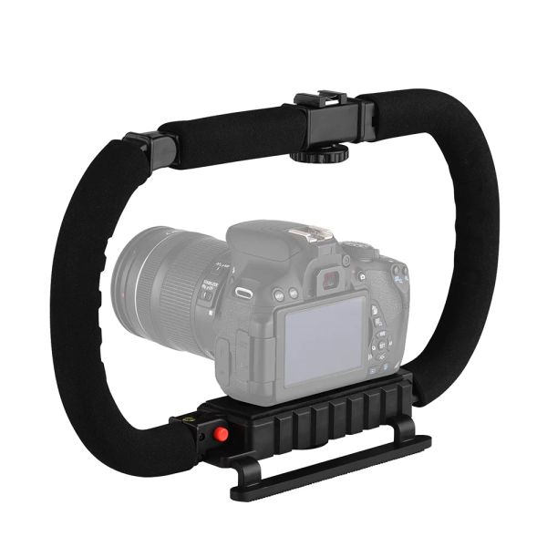 Bracets Travor Handheld Stabilising Camera Came Rabbit Cage AntiSheket Bracket pour canon Nikon Sony, etc. Toute caméra de caméra reflexe