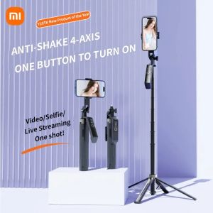 Supports Xiaomi Selfie Stick Bluetooth Remote Controlzer Stabilizer Bracket Handheld Pan Tilt Camera Phone Mobile Mobile Streaming Quadpod