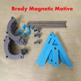 Moteur magnétique Brady avec 3 stators réglables, moteur magnétique pur à énergie libre