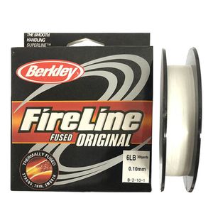 Braid Line Fire 300 yards Vislijn Brand Filamentlijn Glad PE Multifilament drijvende lijn Fireline Smoke 6 8 10 20 30lb Japan Pesca 230227