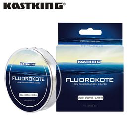 Ligne de tresse KastKing 137M 274M 0.18-0.48mm 4-30LB ligne de pêche à revêtement en fluorocarbone ligne de pêche en Nylon solide pêche à la carpe lignes lisses 231201