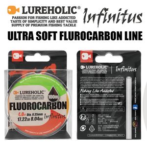 Línea trenzada Lureholic Utra Soft 100 ocarbon Pesca 100m 1 0 10 líneas de pesca de fuerza superior Fuerte resistencia al desgaste 230520