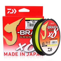 Gevlochten lijn Origineel JBRAID GRAND Vissen 135M 150M 270M 8 Strengen Gevlochten PE monofilament 1060lb Gemaakt in Japan 230825