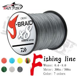 Braid Line Walk Fish Japan 8x visdraad 300m 500m 8-strengs gevlochten visdraad voor karper vis draad multi-wire PE-draad 230517