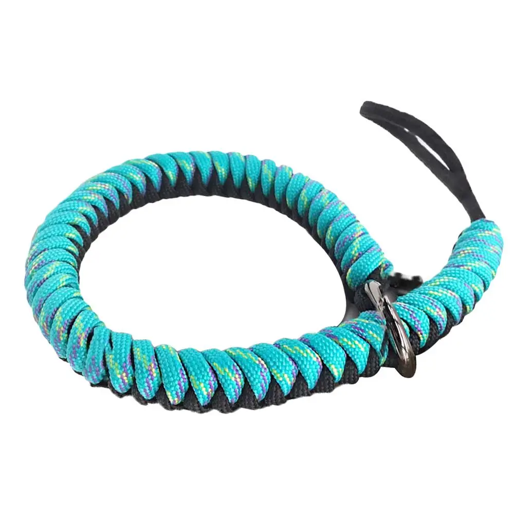 Bracelet tressé bracelet bracelet anti-drop bracelet bracelet de bracelet de poignet de caméra bracele de poignet paracord corde d'escalade en plein air