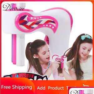 Braiders Meisjes Elektrisch Matic Haar Braider Hine Diy Kapsel Gereedschap Twist Breien Decoratie Voor Kinderen Speelgoed Cadeau Drop Delivery Producten Dhurh