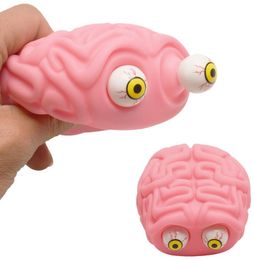 Jouet à presser le cerveau, Squishy Eye Popping, jeu sensoriel, Anti-Stress, Fidget, yeux pop, poupée, soulagement du Stress, jouets de plaisanterie