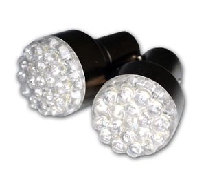 Bombillas LED Luz de señal de giro de freno 3157 4157 3156 1157 1156 BA15S G18 Blanco Rojo Bombilla antiniebla redonda 12V Delantero