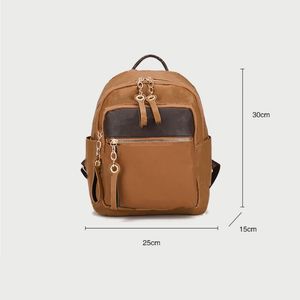 Merk 24SS Backpack Style Letter Gedrukte rugzak met grote capaciteit