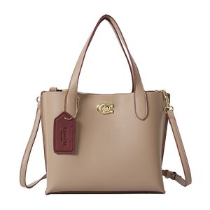 Marca 24SS Spring/Summer Nuevo bolso de cubo de agua Packs de cuero Día de la mujer Bolsos cruzados de hombro