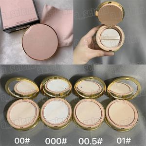 Marque visage poudre pressée l'humidité douce 4 couleurs Mat Naturel beauté poudre maquillage 10g