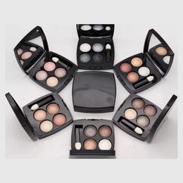 Brand 6 styles charmant 4 couleurs Natural Matte Eye Shadow Palette imperméable palette Shimmer Eyeshadow